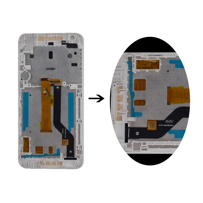 Для htc Desire 626 626G сенсорный экран дигитайзер сенсорная стеклянная панель + ЖК