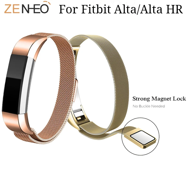 Withings стальной браслет Для Fitbit Alta HR/часы ремешок Миланский Браслет Регулируемый