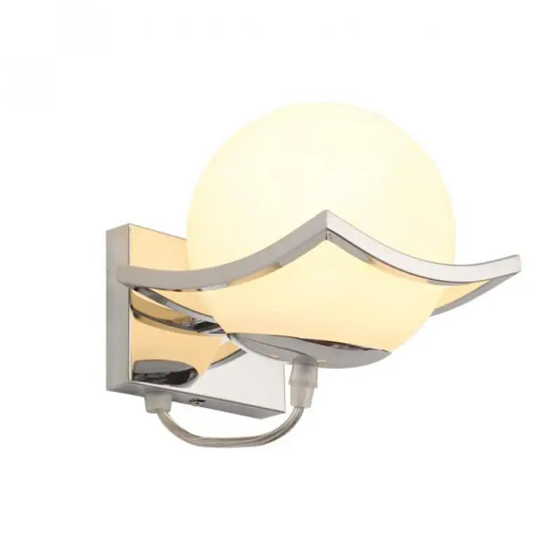

Wholesale Bedroom Glass Ball Wall Lamp Luminarias De Interior Mirror Light Loft Lights For Bathroom E27 Lighting