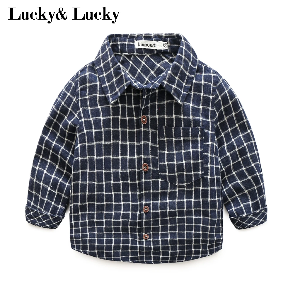 Рубашки с длинным рукавом для новорожденных модная блузка |