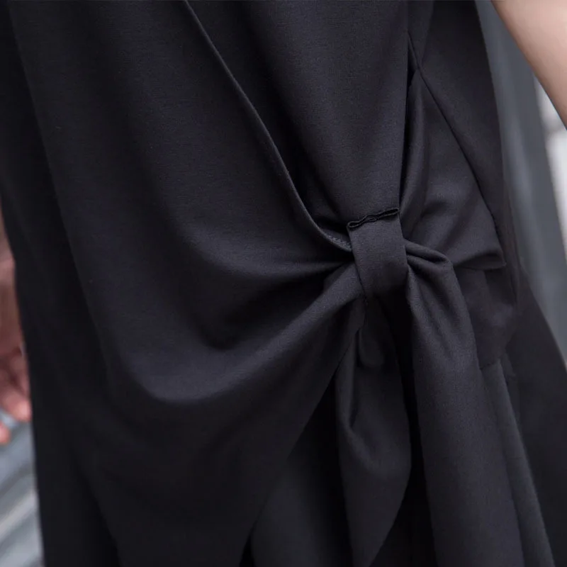 TWOTWINSTYLE белая футболка женский хлопок O шеи короткий рукав крестообразная