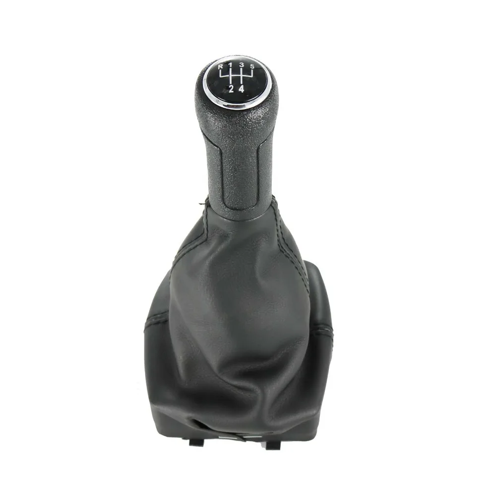 Для VW Polo 9N 9N2 2002 2003 2004 2005 2006 2007 2008 2009 2010 для поло седан 5 Скорость Шестерни рукоятка рычага переключения передач Gaitor кожаный