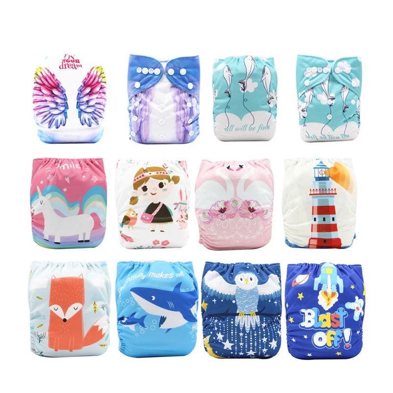 Модные многоразовые подгузники детские диваны Lavables OS Новорожденные тканевые