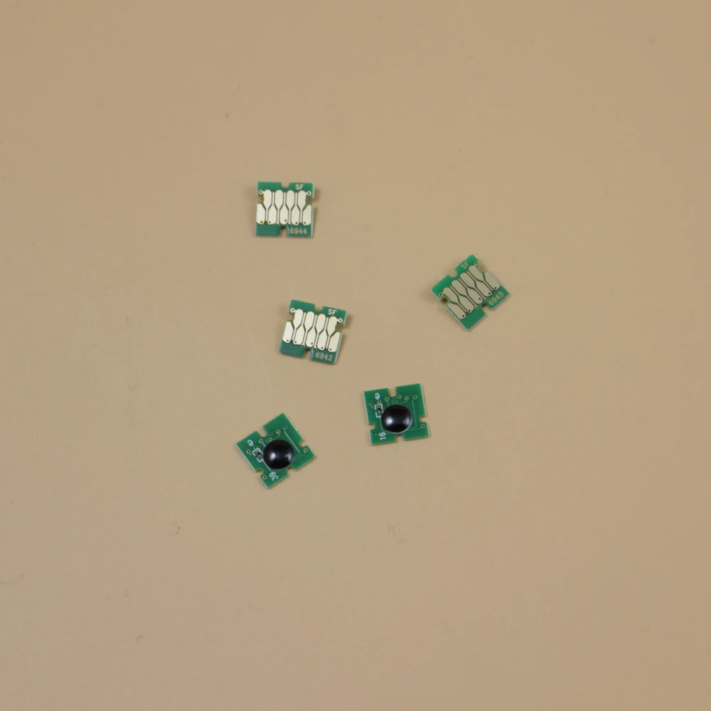 Чип чернильного картриджа BK C M Y MK 5 шт./лот однократный чип для Epson SureColor 3070 5070 7070 3200