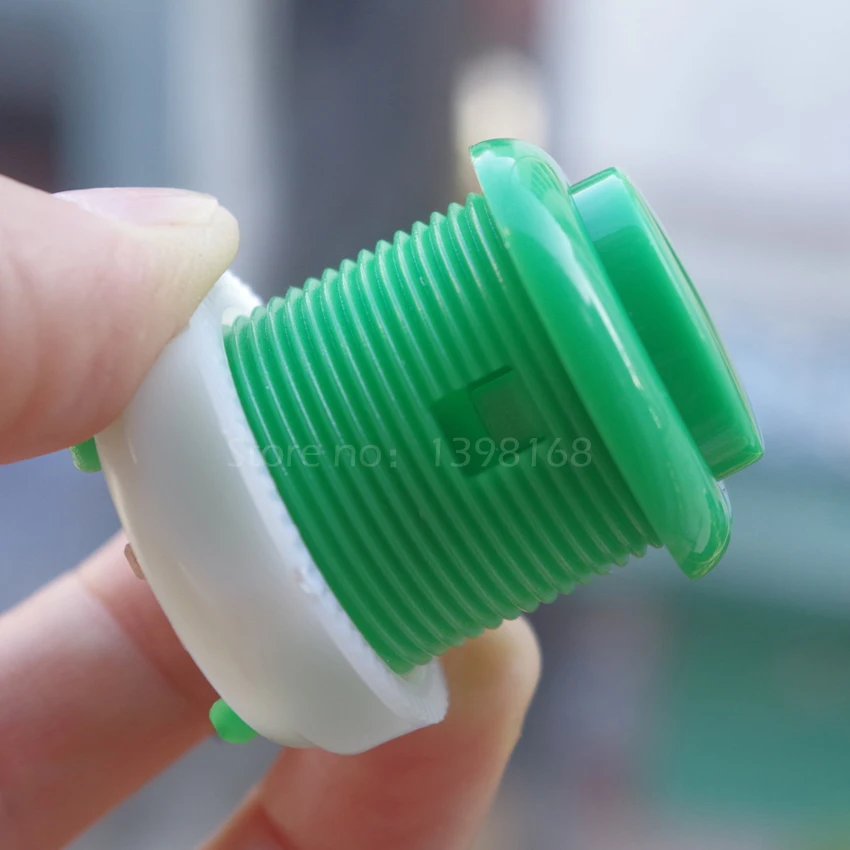 Дешевая круглая нажимная кнопка с отверстием 28 мм для аркадных игр доступно