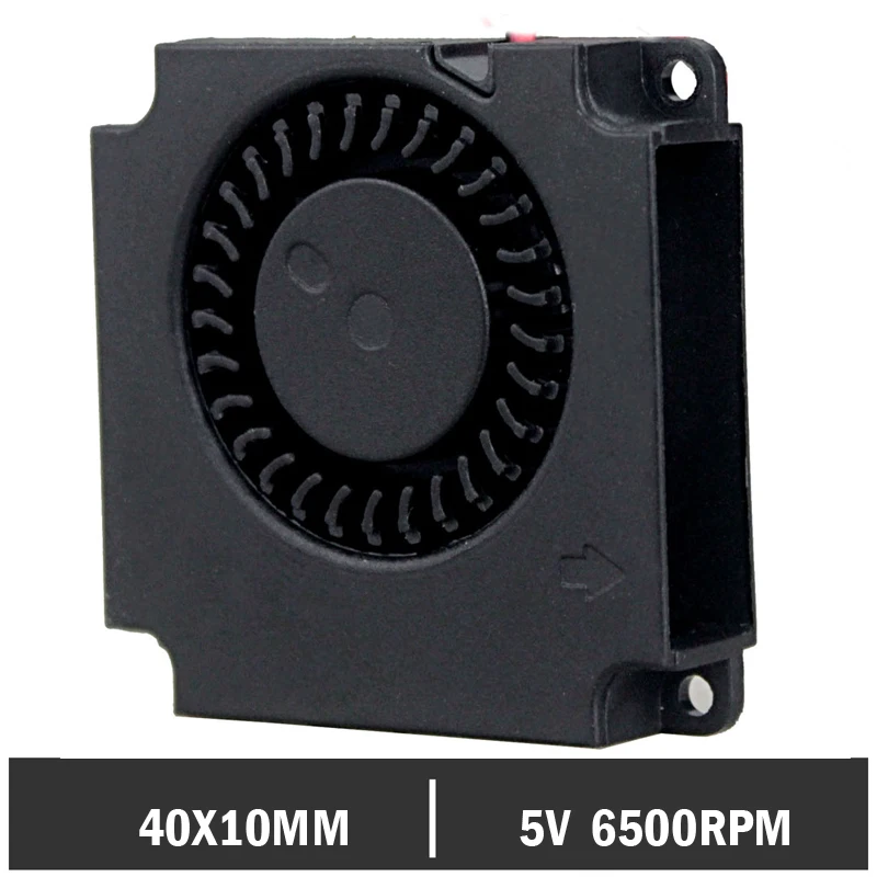 Ventilador para Impressora Ventilador do Ventilador Gdstime 40 mm Ventilador 4010 fã Acessórios 3d 4 Milímetros x 40x10mm Turbo 100 Pcs 5 v