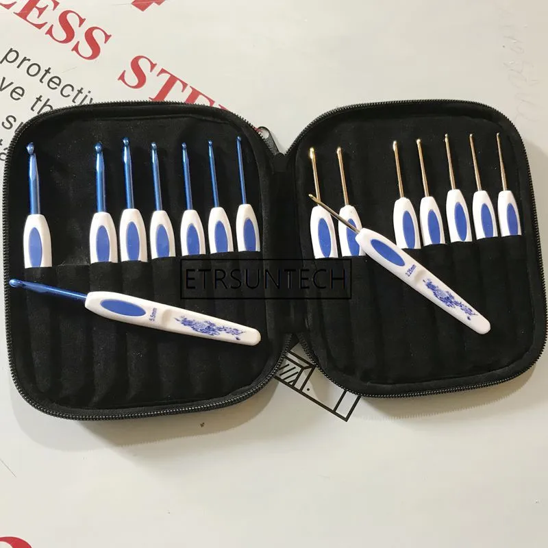 Набор вязаных крючком в классическом стиле 16 шт. разные размеры 1 0 6 мм