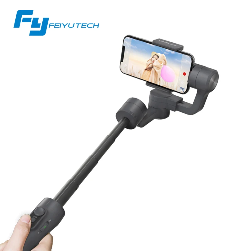 Стабилизатор для селфи FEIYU Vimble 2 3 оси регулируемый спортивной камеры GoPro iphone 8 7 6 s