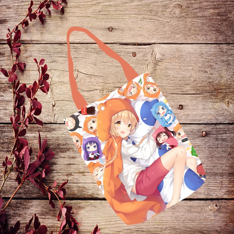 IVYYE Himouto! Модная складная сумка для покупок из аниме Умару-Чан Холщовая Сумка