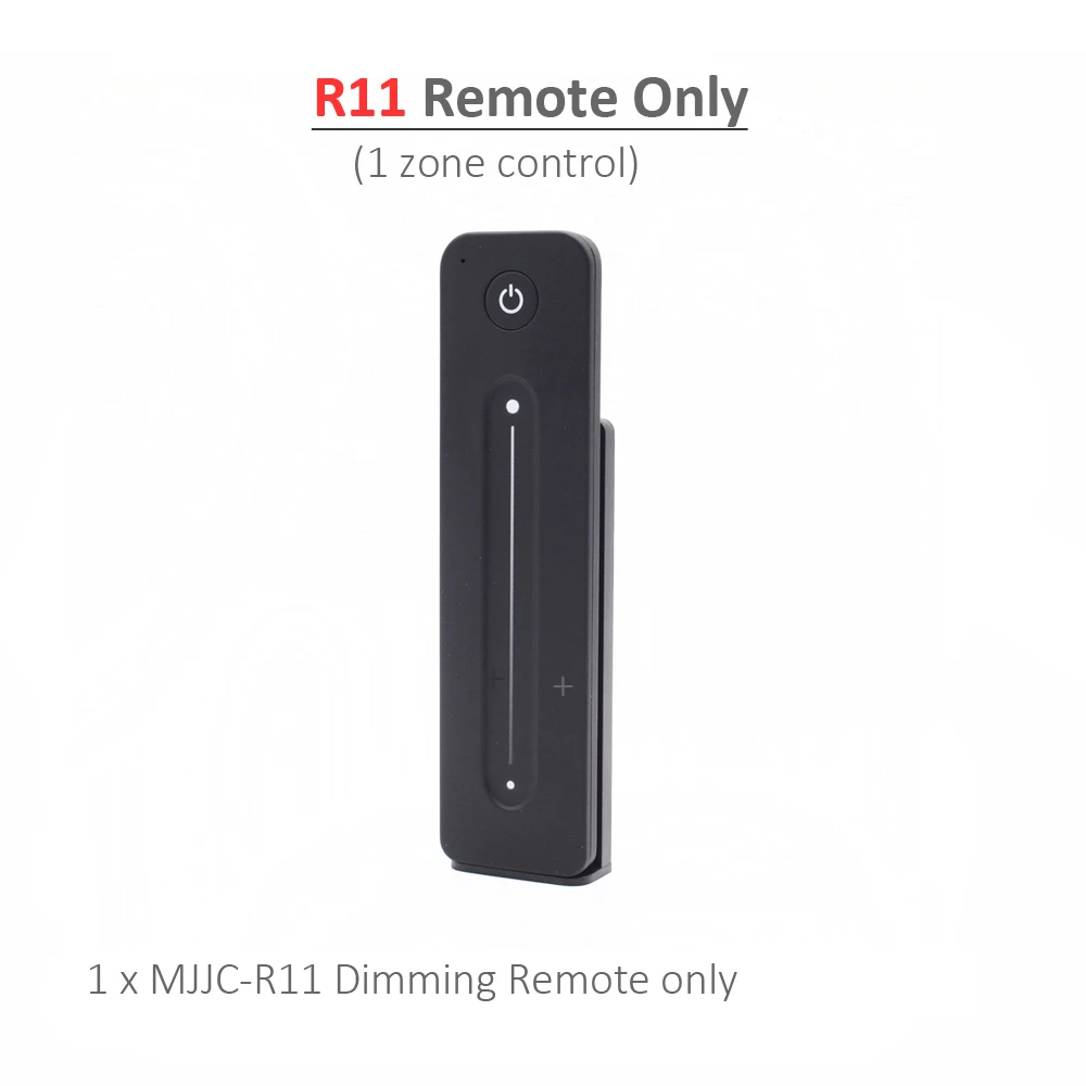 R11 Remote Only Светодиодный диммер 220 В AC, триамный диммер 230 В 110 В, беспроводной РЧ с регулируемой яркостью, кнопочный переключатель с пультом дистанционного управления 2,4 г, светодиодный диммер 220 В, лампочка S1-B - Цвет: R11 Remote Only