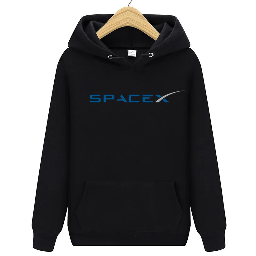 Горячая Распродажа SpaceX пространство X Логотип толстовки Для мужчин популярный