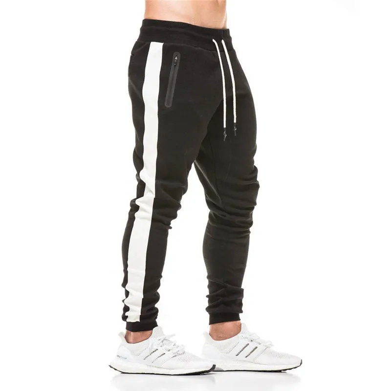 

GYMLOCKER Men's Sportwear Suit Sweatshirt Tracksuit Leisure sets Zipper Outwear 2PC Hooded sweater+Pencil pants Sets Men