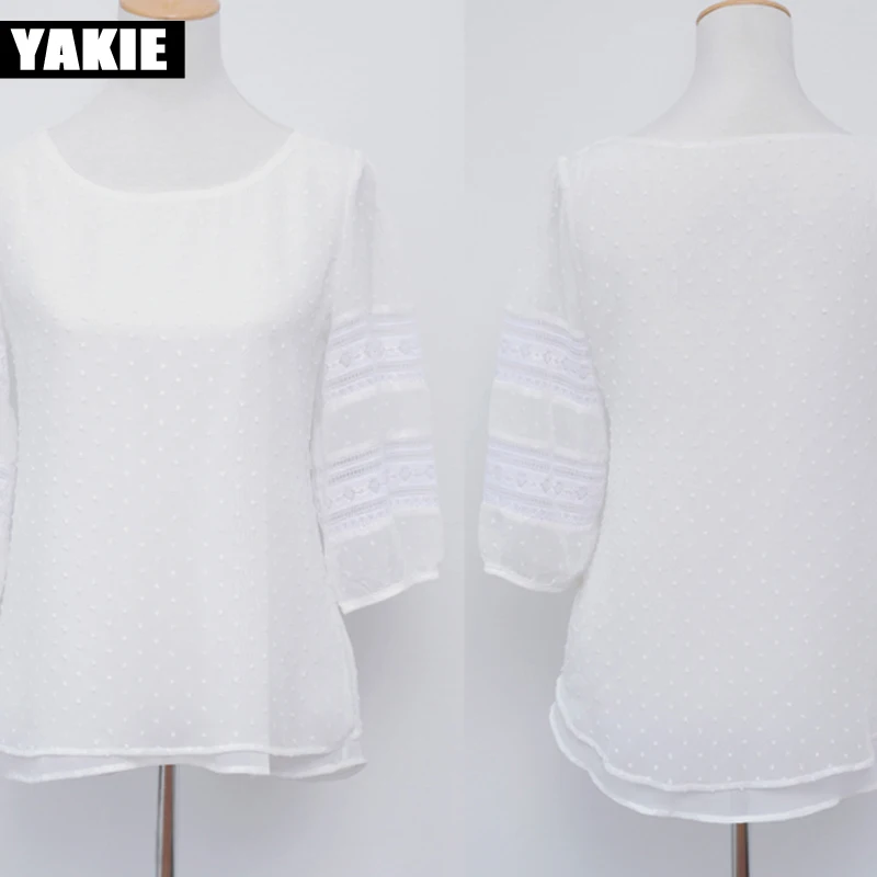 Женская блузка с вырезами лето 2017|shirt vintage|women blousesblouses plus |