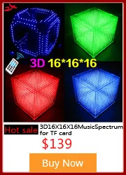 Новейший красочный RGB елки светодиодные электронные diy Набор