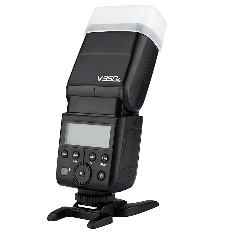 Вспышка Godox V350C Li-Ion Speedlite + 2000 мАч аккумуляторная батарея TTL 2 4G HSS 1/8000s светильник