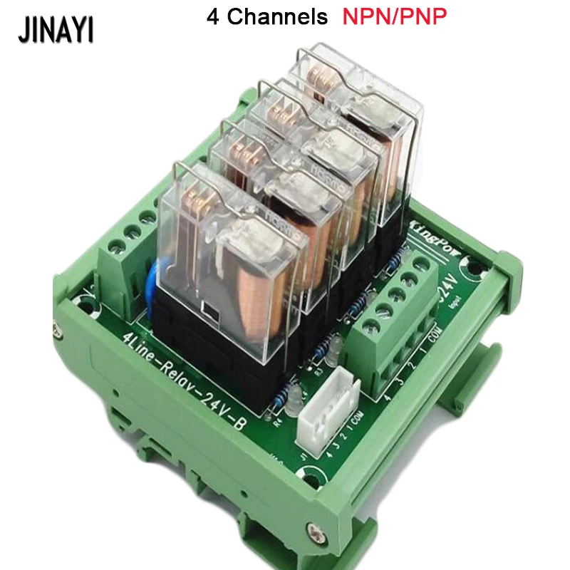 2/4/6/8/10/12/16 каналов DC 12V 16A PNP NPN фотоэлементы разъемы для монтажа на DIN-рейку |