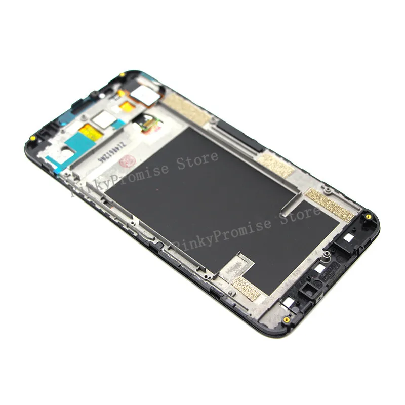 ЖК дисплей с рамкой для ZTE Grand S2 S 2 II S251 S291 S252 S221 100% дюйма|touch screen digitizer|display lcd touch screenlcd