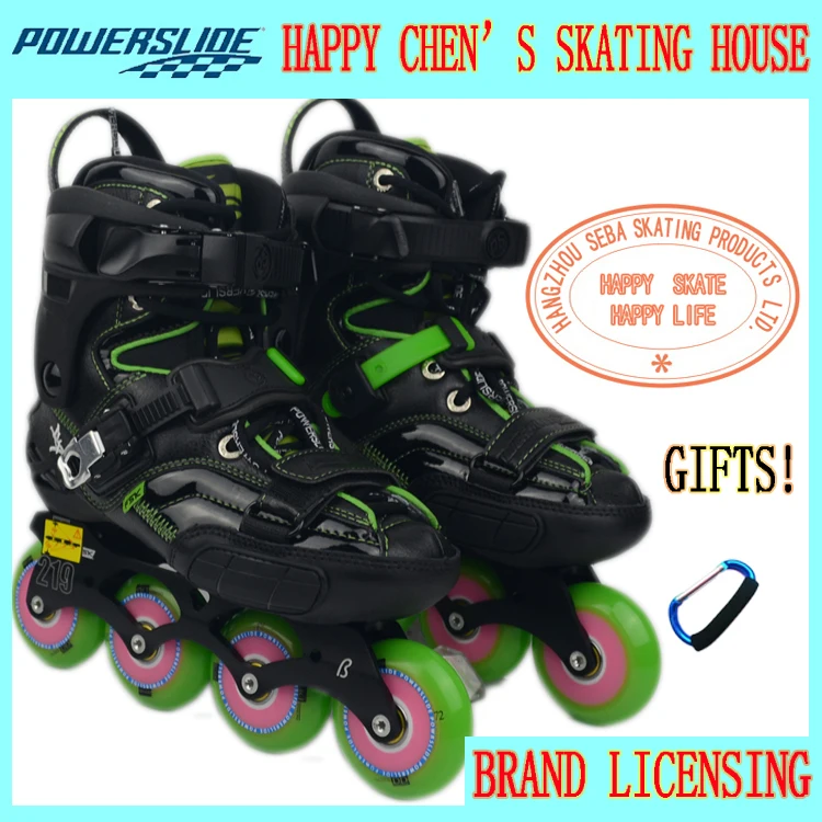 Japy ролик 2014 POWERSLIDE S4 Профессиональный слалом коньки для взрослых Обувь роликов
