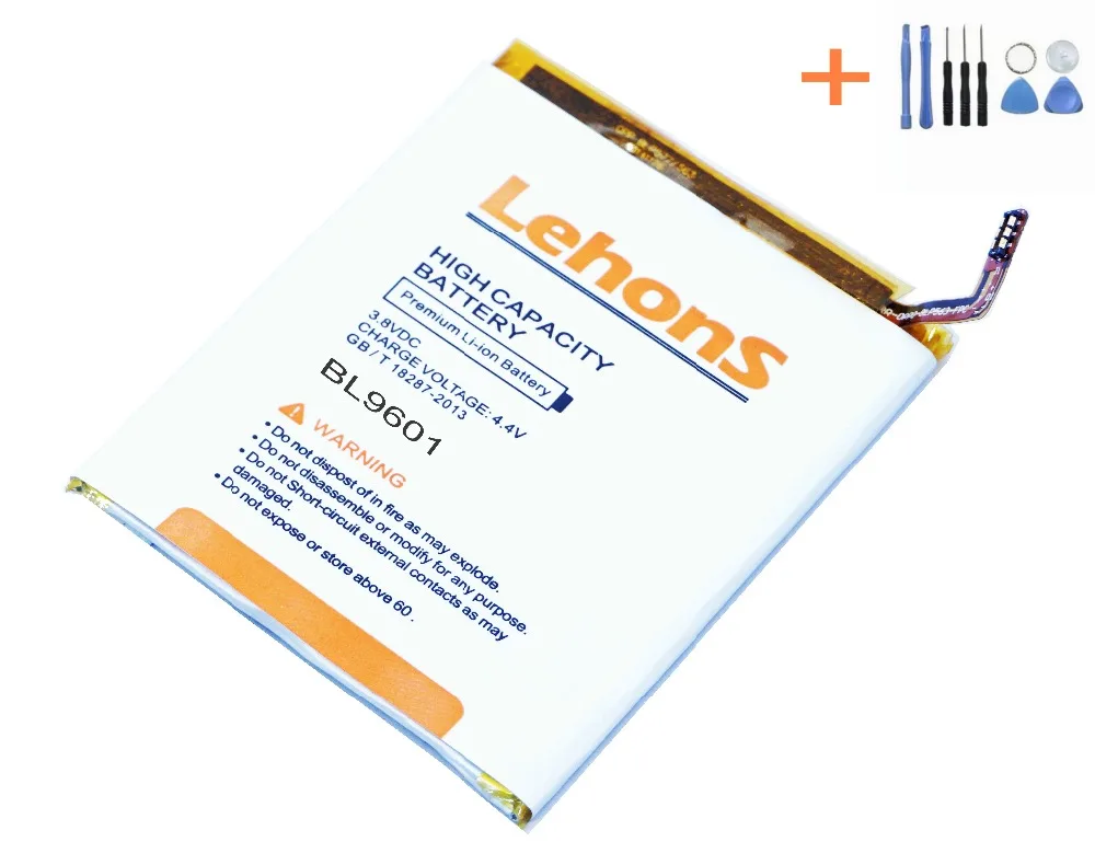 LehonS 1x абсолютно новый BL9601/BL 9601 аккумулятор для мобильного телефона Fly FS518 Cirrus 13 2400