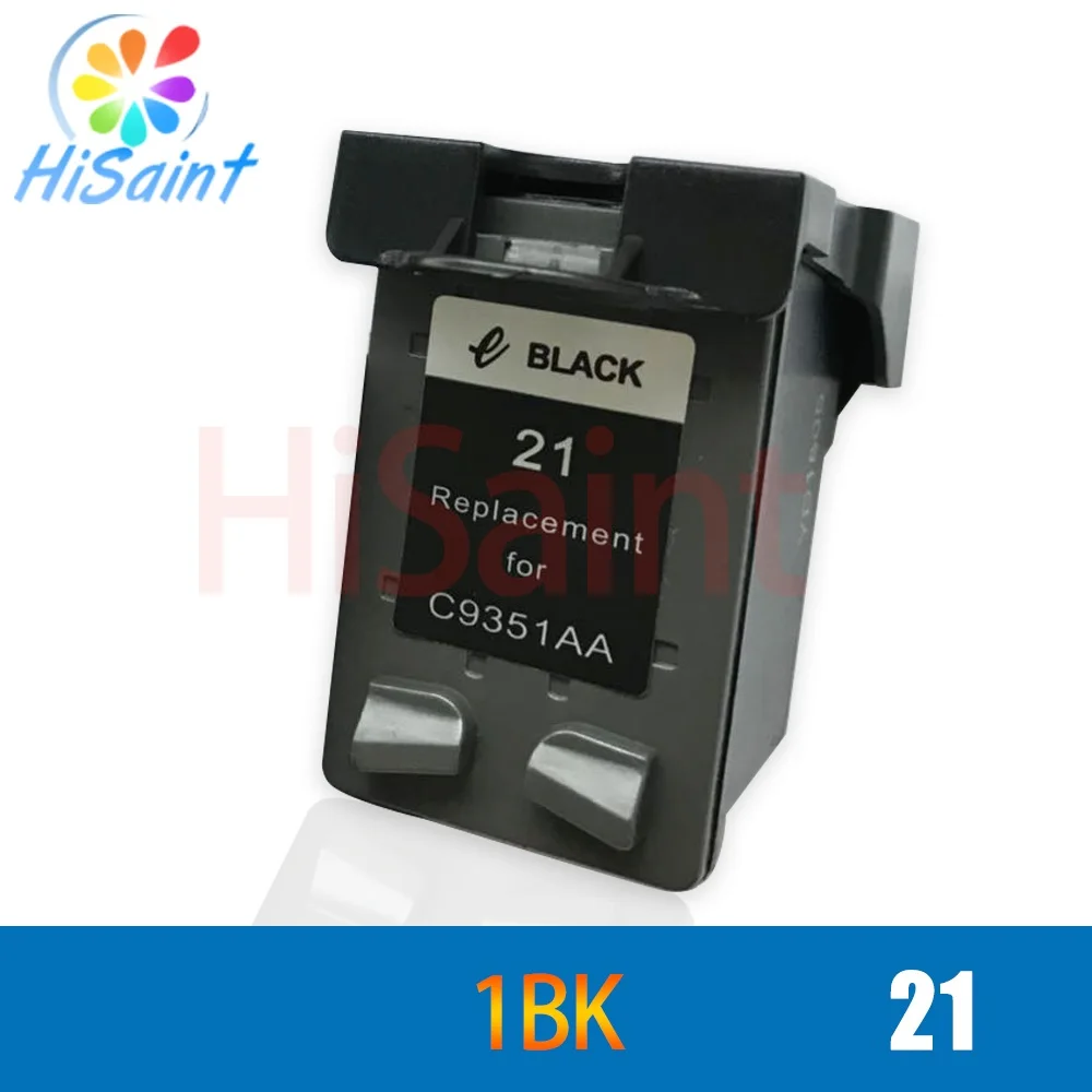 Черный чернильный картридж hisaint для HP 21 совместимый с Deskjet 3915 D1530 D1320 F2100 F2280 F4100 F4180