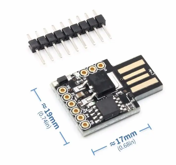 1 шт. Digispark kickstarter макетная плата ATTINY85 модуль usb|Интегральные схемы| |