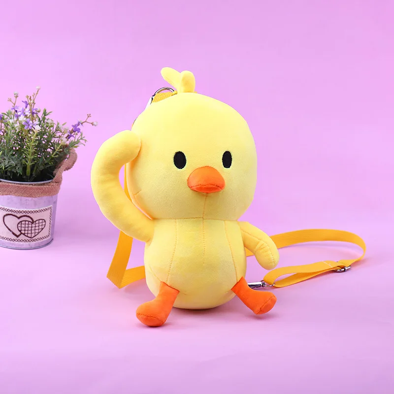 1 шт. 30 см со смешными героями из мультфильмов с видом желтая утка плюшевая сумка