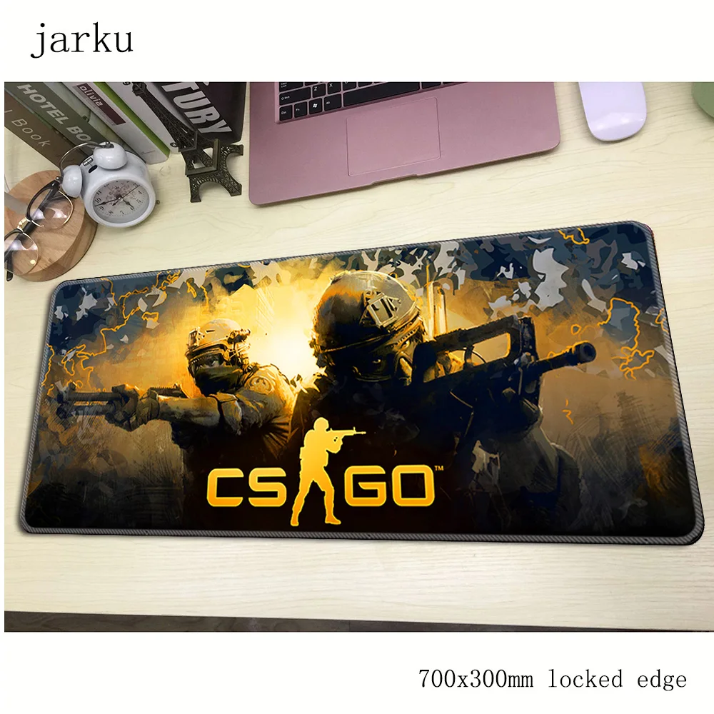 Геймерский коврик для мыши Counter Strike 700x300 мм ноутбука большой игровой с массовой