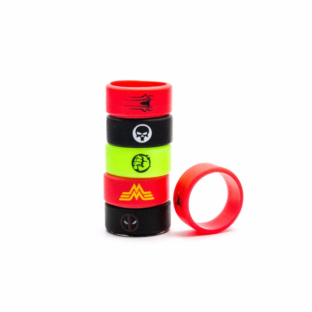 10 шт. силиконовая лента для электронной сигареты 20 мм|silicone vape|vape bandsilicone vape band |