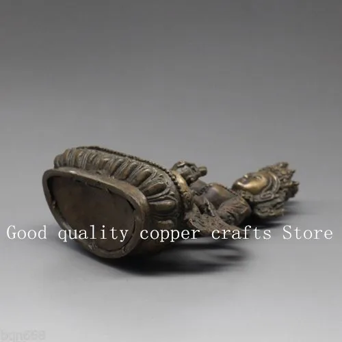 

China Tibet Tibetan Buddhism Bodhisattva Vajrasattva Buddha brass Statue
