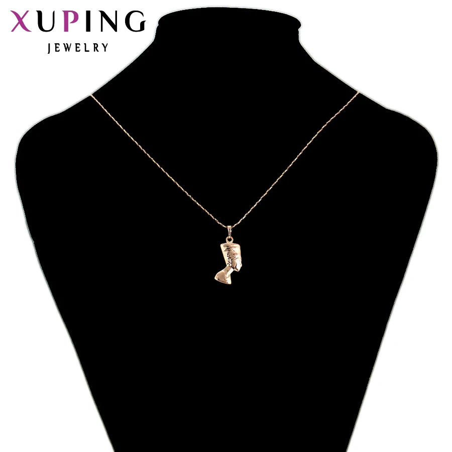 Xuping, модное ювелирное изделие, ожерелье с подвеской для женщин и девочек, позолоченный винтажный кулон, подарок на день матери, S93.3-33967