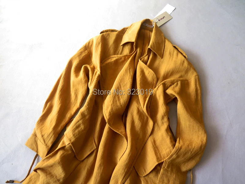 Women's Trench Coat long Outerwear loose clothes for lady Bat Long Sleeve Irregular Causal Good quality Plus size women coat | Женская