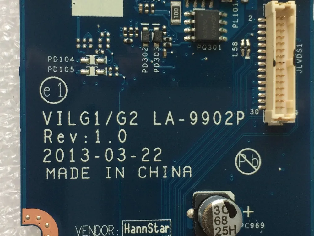 Новая материнская плата для ноутбука lenovo G500s VILG1 G2 LA-9902P