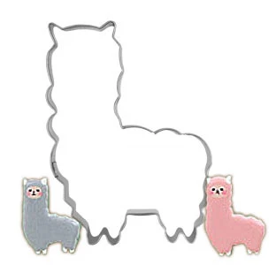 Big Cokytoop Llama формочки для печенья из нержавеющей стали Единорог Фламинго формы для печенья Пасхальный кролик детский душ вечерние кухонные инструменты для выпечки - Цвет: Big
