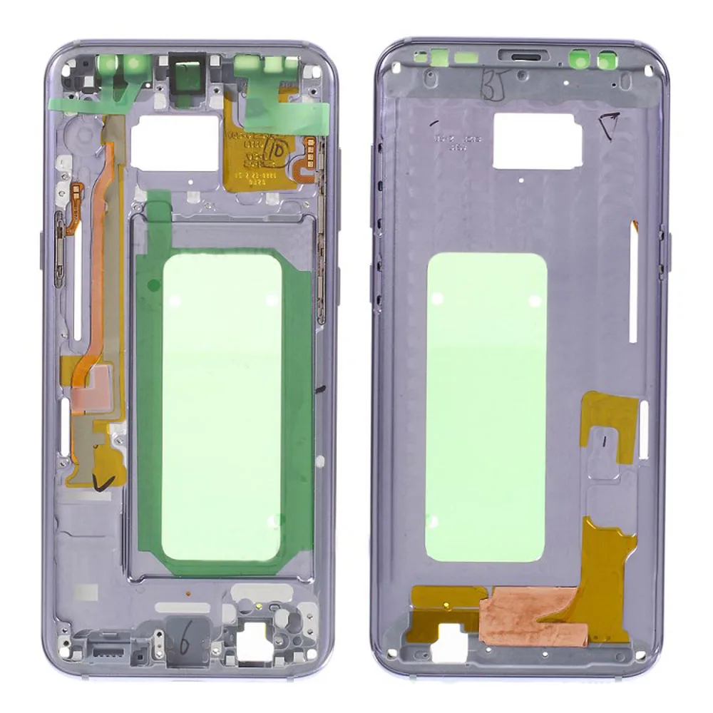 Новый ЖК дисплей со средней рамкой ободок с и боковой кнопкой для Samsung Galaxy S8 + Plus G955