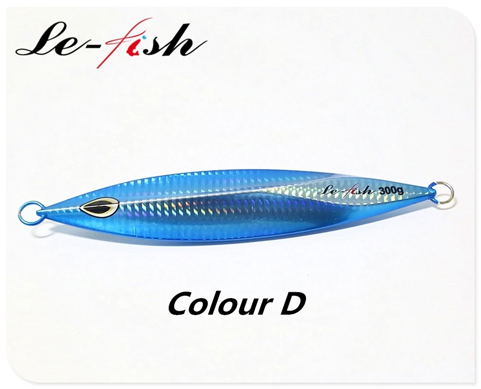 Le-Fish 300g High Quality lure Slow Jigging Lure Lead jig Luminous Sea Fishing | Спорт и развлечения