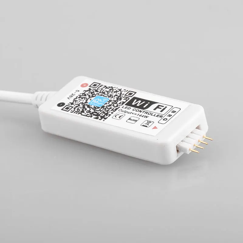 Мини Wifi RGB светильник с управлением музыкой и голосовым управлением совместим с Google home и Amazon Alexa, smart APP