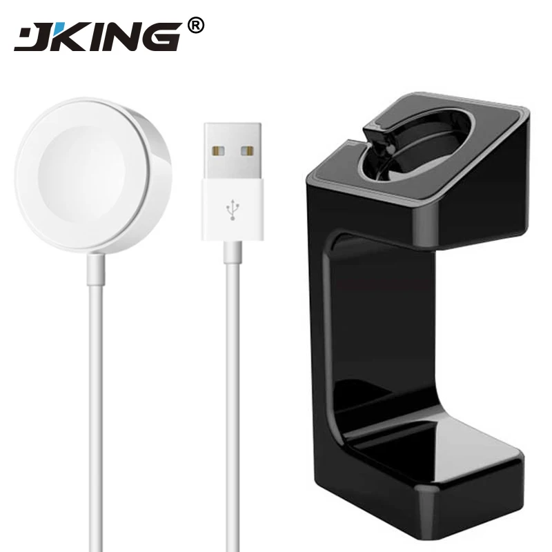JKing 1 компл. для Apple Watch док Зарядное устройство м Магнитная Беспроводной зарядный