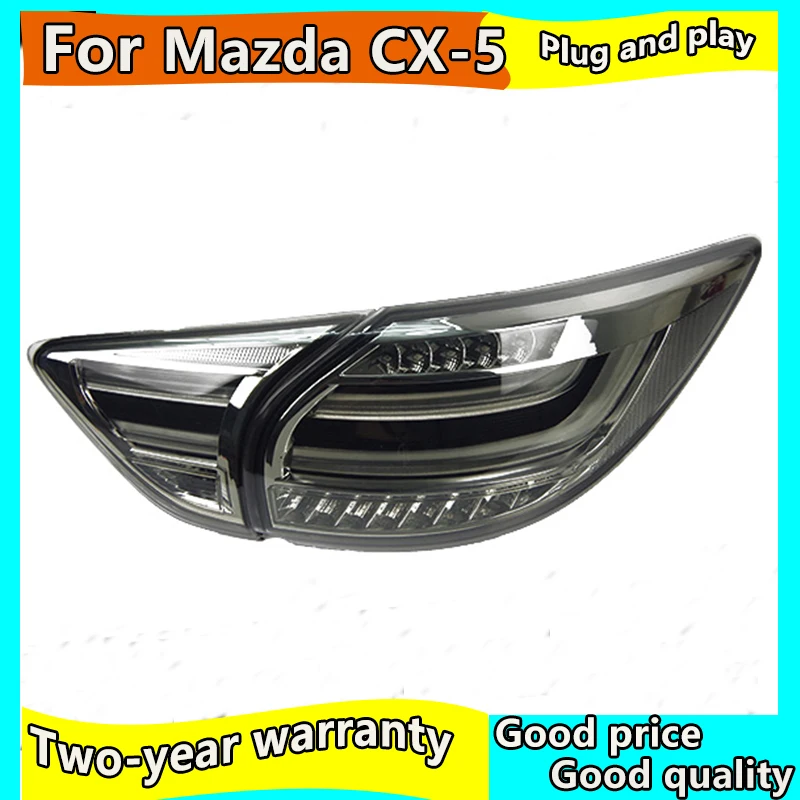 Автостайлинг для Mazda CX 5 задние фонари 2013 2018 светодиодный светодиодные DRL + стоп