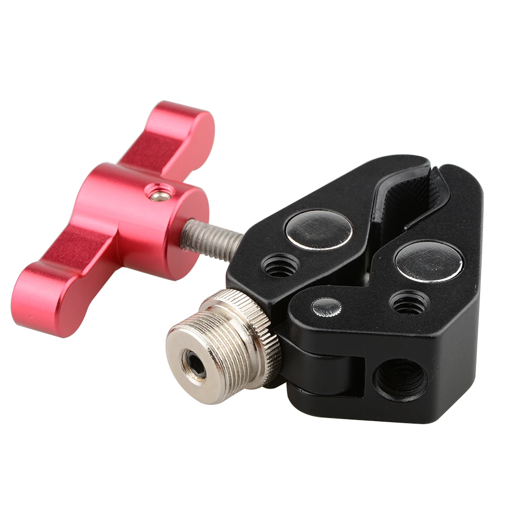 CAMVATE Супер Зажим краб плоскогубцы зажим с 1/4 &quotдо 5/8&quot конвертирующий винт