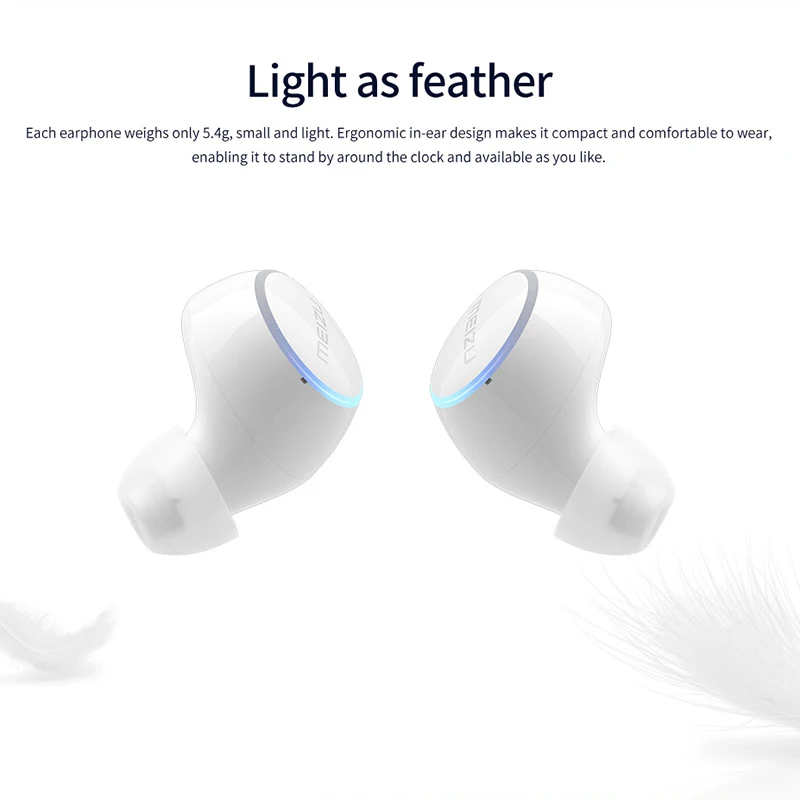 Глобальная версия Meizu POP 2 POP2 TW50S двойные настоящие беспроводные наушники Bluetooth 5 0
