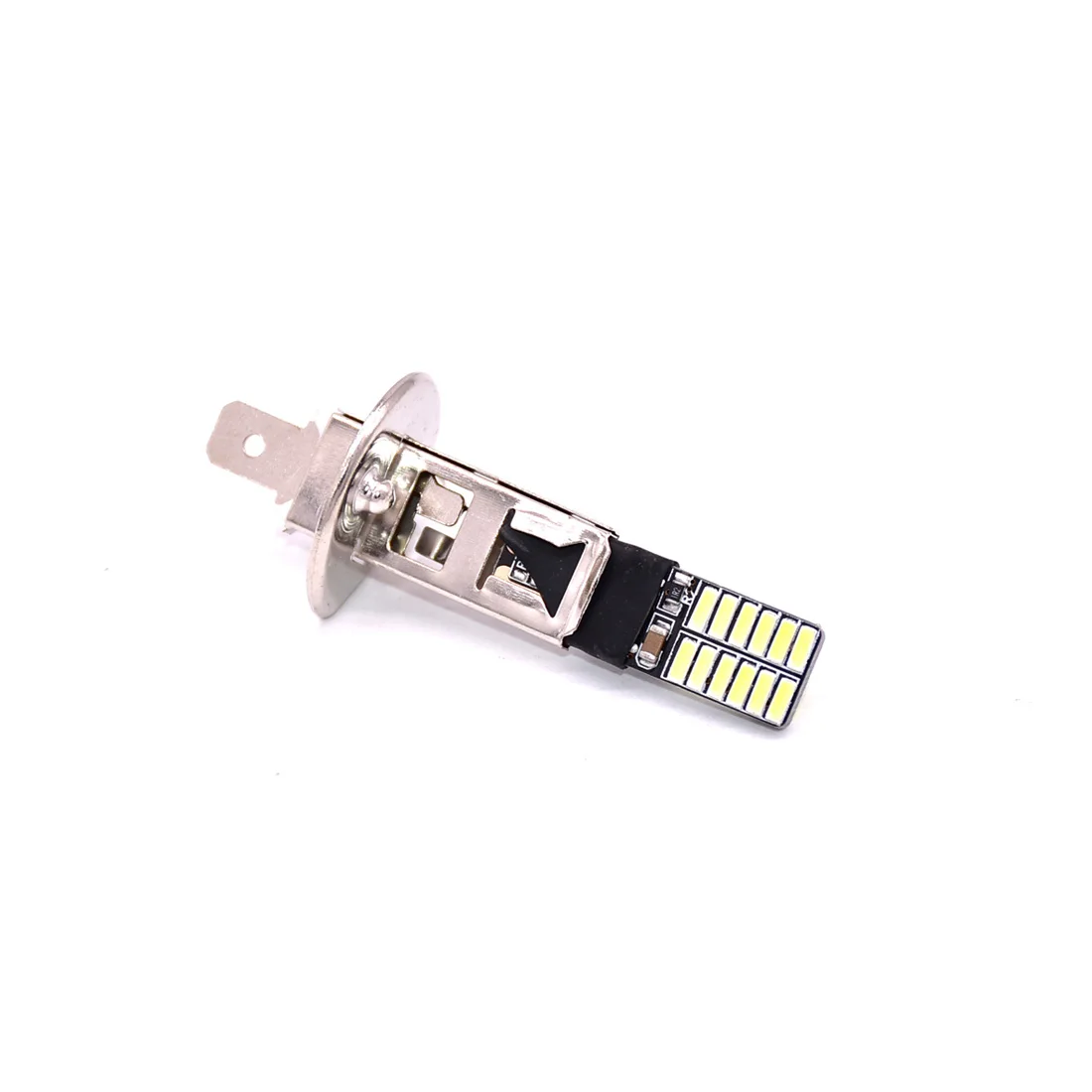 2X H1 24 SMD 4014 Canbus автомобильные светодиоды без ошибок белые лампы противотуманный светильник s дневной ходовой светильник авто лампы 12 В 24 В