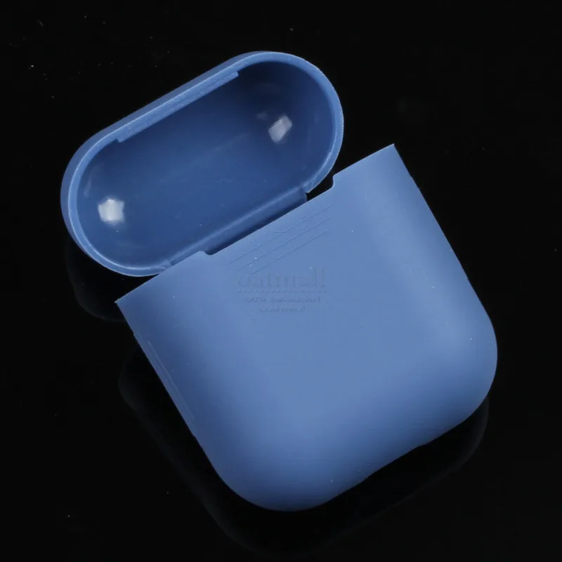 Матовый Мягкий ТПУ силиконовый чехол для Apple AirPods 2 Airpods зарядный Air pods
