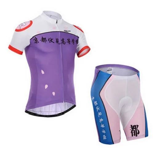 Yowamushi педаль sohoku Майо radtrikot Fahrrad tragen Ropa Ciclismo рок Fahrrad форма горный велосипед одежда radfahren kleidung