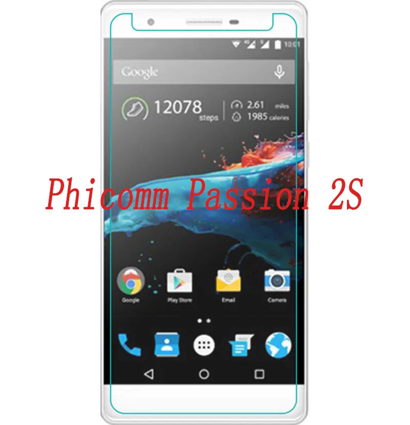

Smartphone Tempered Glass for Phicomm Passion 2S 9H Explosion-proof Protective Film Screen Protector cover phone