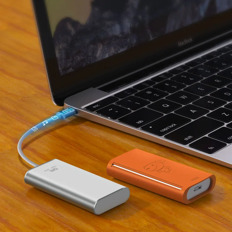 DM внешний SSD жесткий диск 256 ГБ 512 Портативный Внешний hdd для ноутбука с Type C USB 3