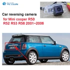 YESSUN Автомобильная фотокамера для Mini cooper R50 R52 R53 R56 2001  2006 CCD HD ночное видение Водонепроницаемая резервная камера заднего вида