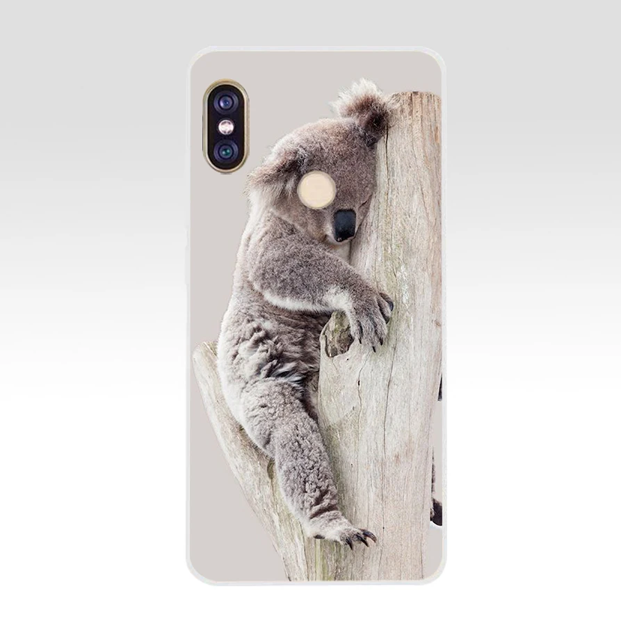 193AQ little koala Мягкий Силиконовый ТПУ чехол для телефона xiaomi redmi 6 pro note 5 plus 4 4x mi