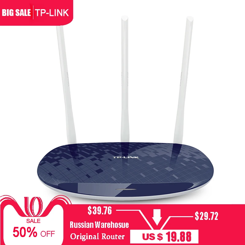 TP LINK WiFi роутер 450 Мбит/с беспроводной маршрутизатор TL WR886N 2.4 г Беспроводной Wi Fi