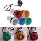 2 в 1, 22 мм, амперметр с амперметром и вольтметром 0-100 А, измеритель тока с CT Au23, Прямая поставка