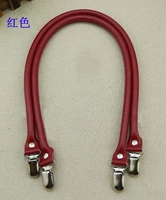 2pcs bag straps 55cm genuine leather diy handmade handles duck tongue replacement strap for crossbody shoulder handbag handles